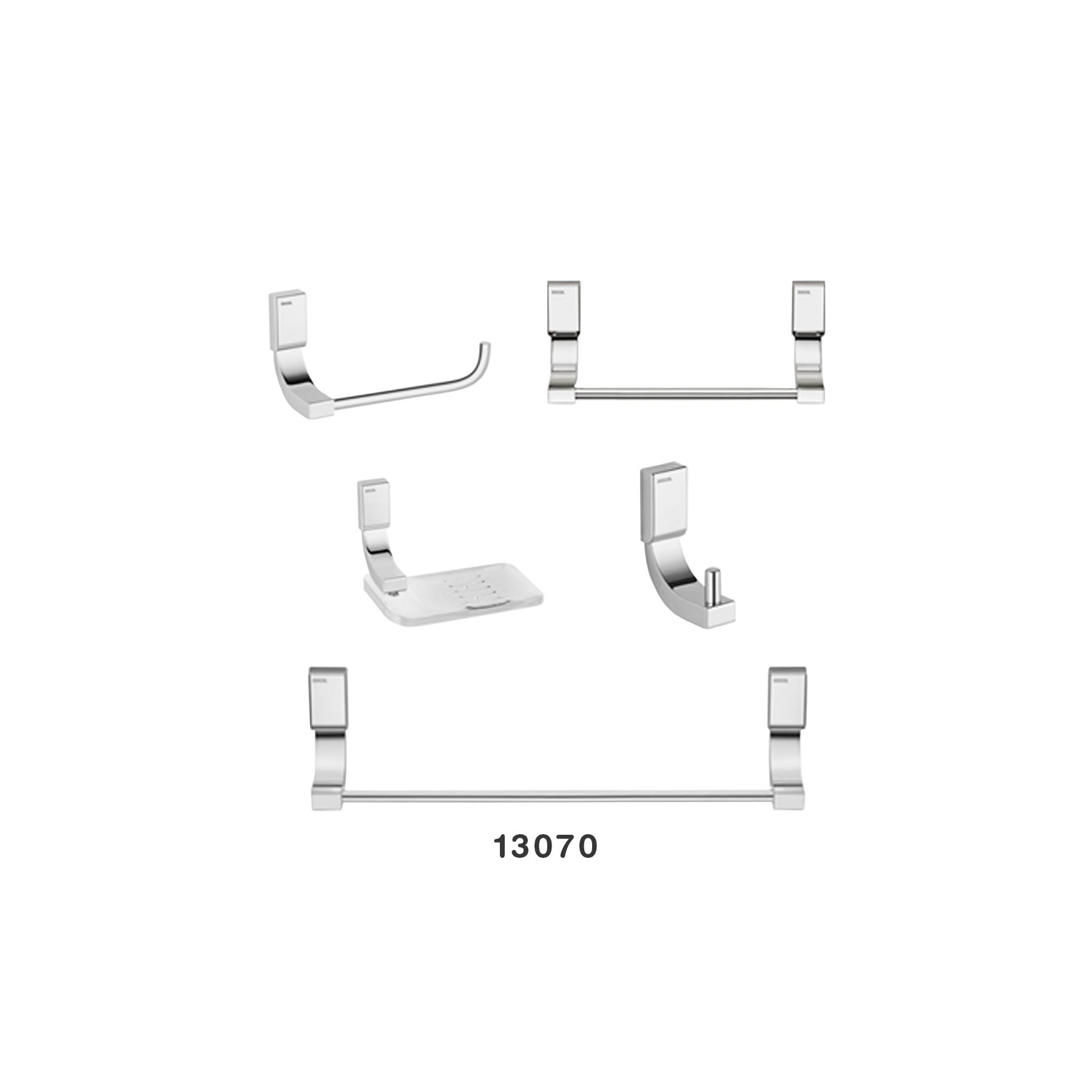 Kit Accesorios Top(5 Piezas)Cromado