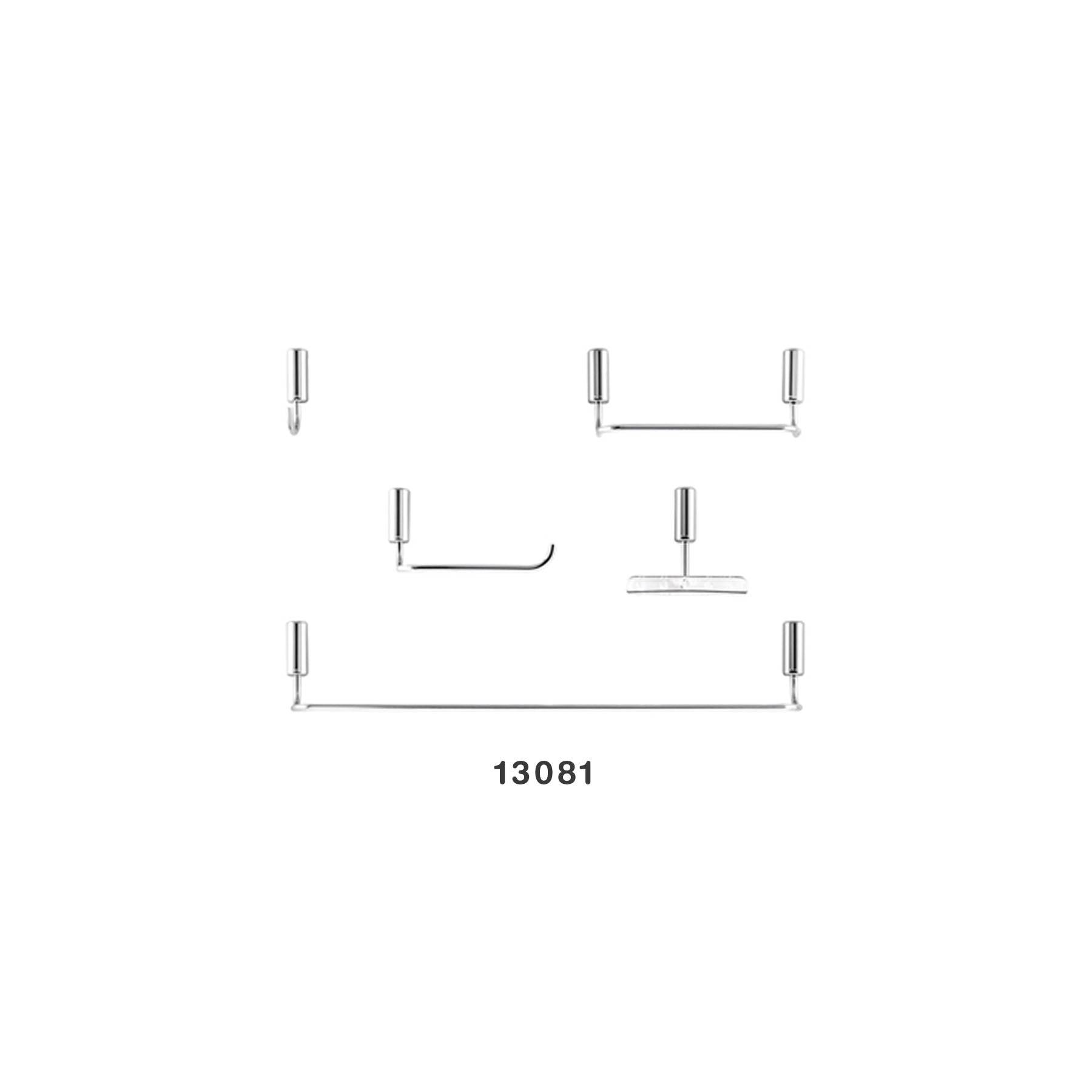 Kit Accesorios Idea (5 Piezas)Cromado