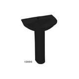 Lavamano Con Pedestal Calypso Negro