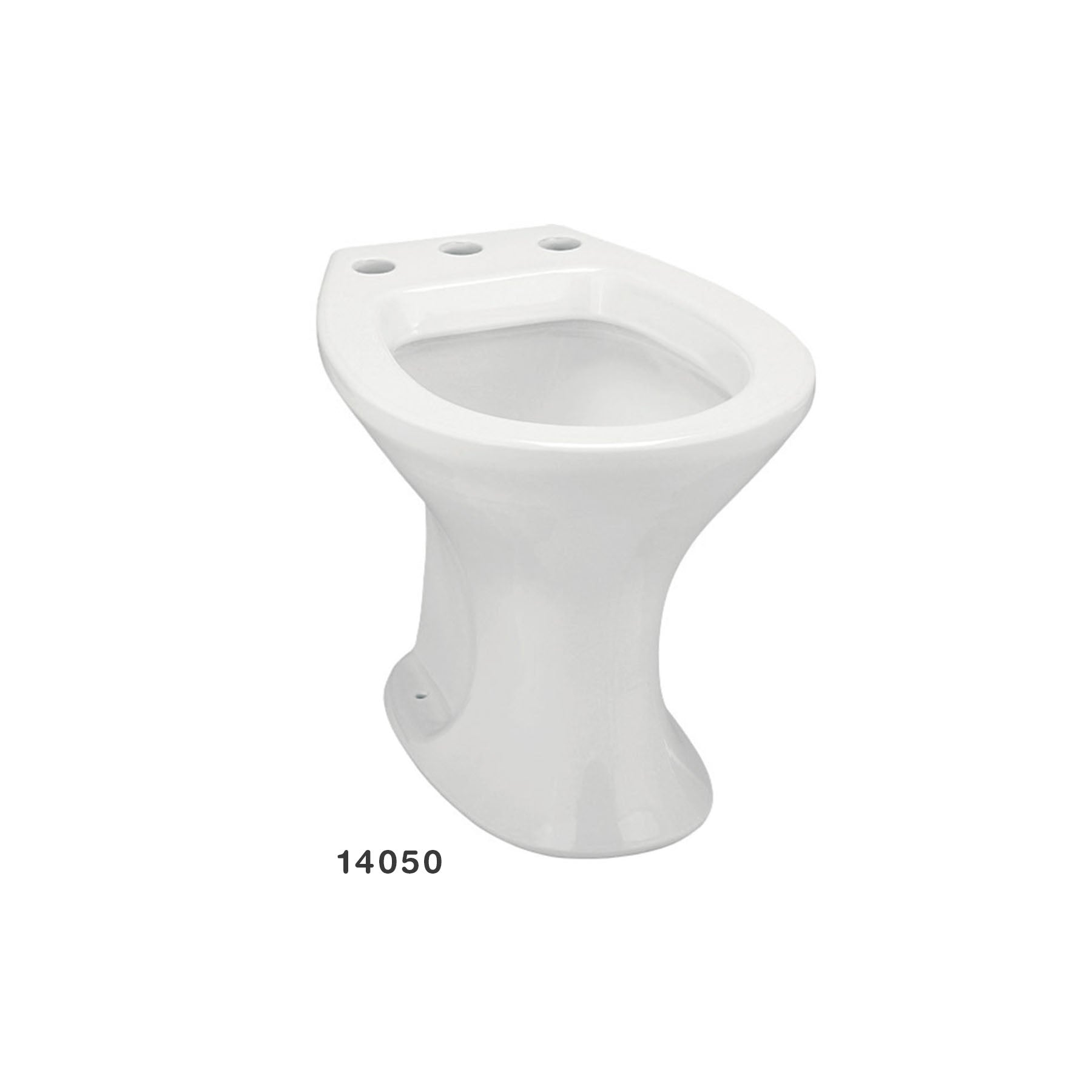 Bide Azaleia 3 Agujeros/Ducha Blanco