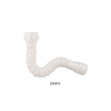Sifón Flexible Plástico Blanco