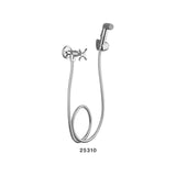 Ducha Higienica Manual Metalica Con LLave De Paso