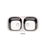 Cuba Embutir Inox Doble Pulido Con Sopapa Para Cocina