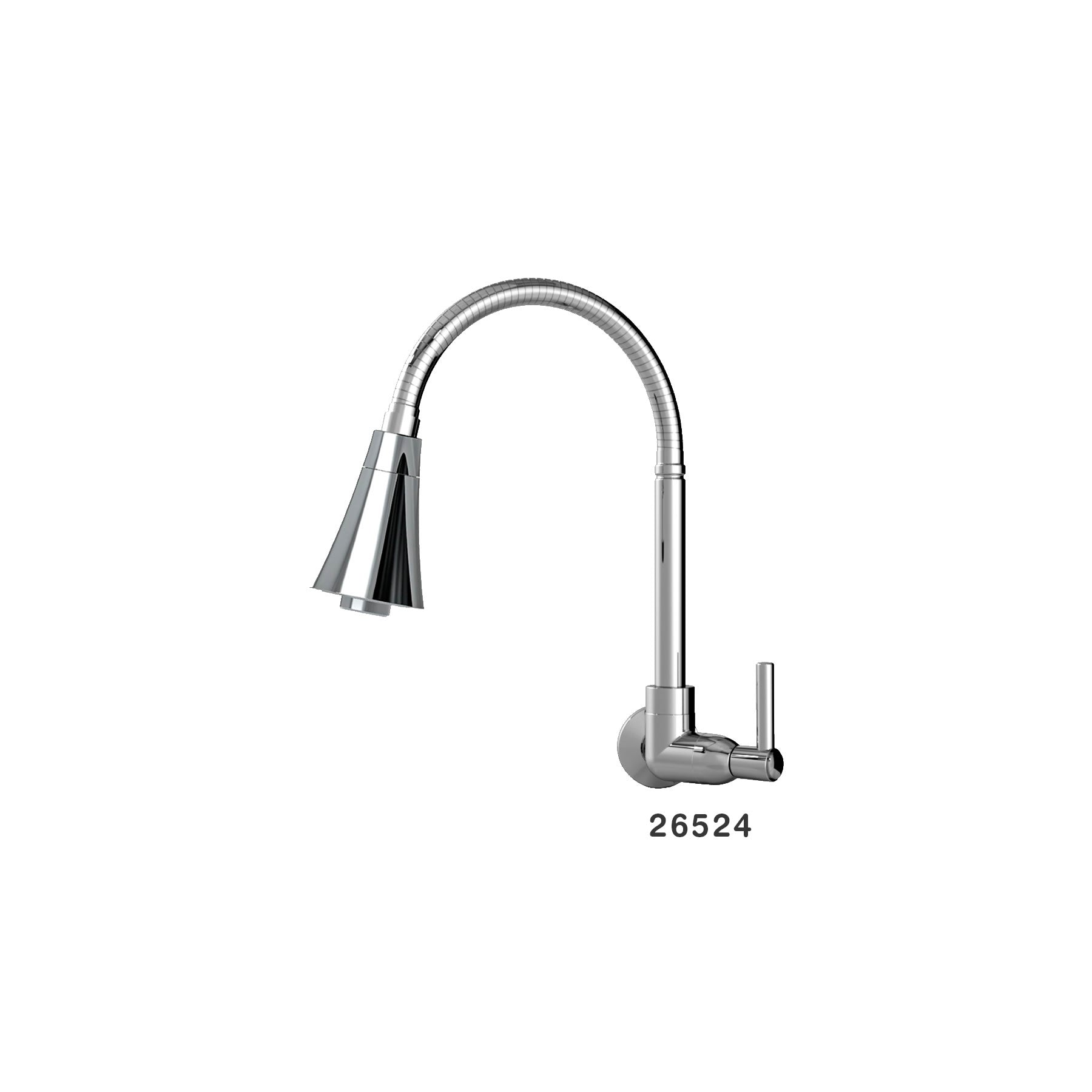 Canilla Para Cocina 1167 ABS Gourmet B. Mov Cromado C70