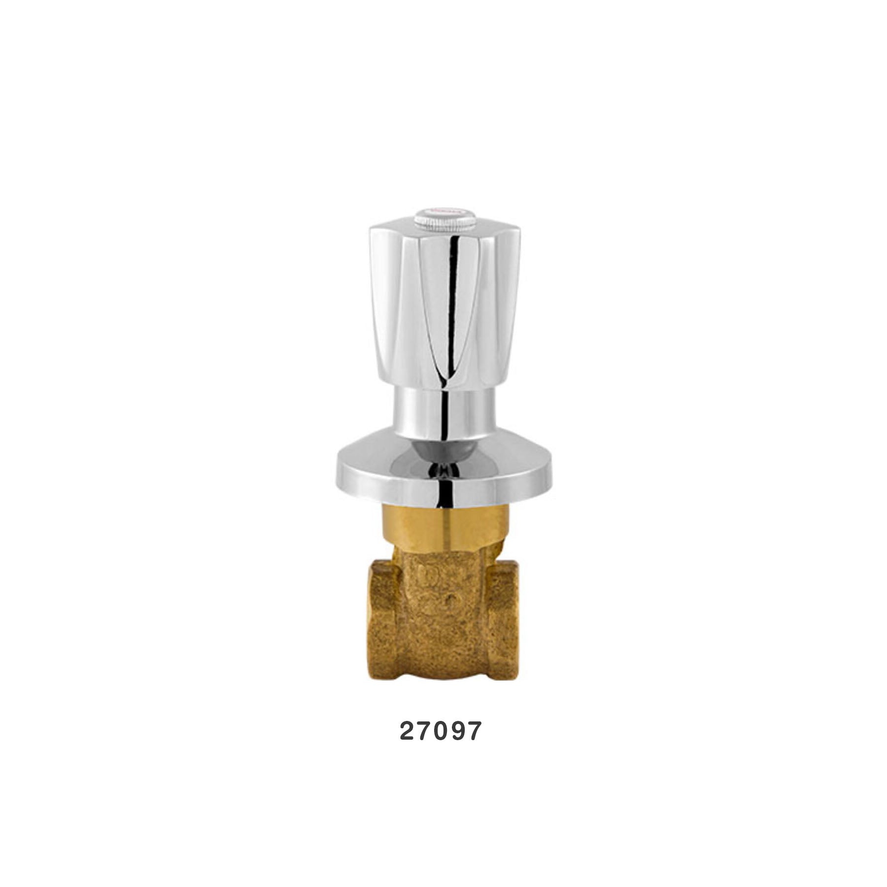 Registro Gaveta 1509 C50 3/4 Cromado
