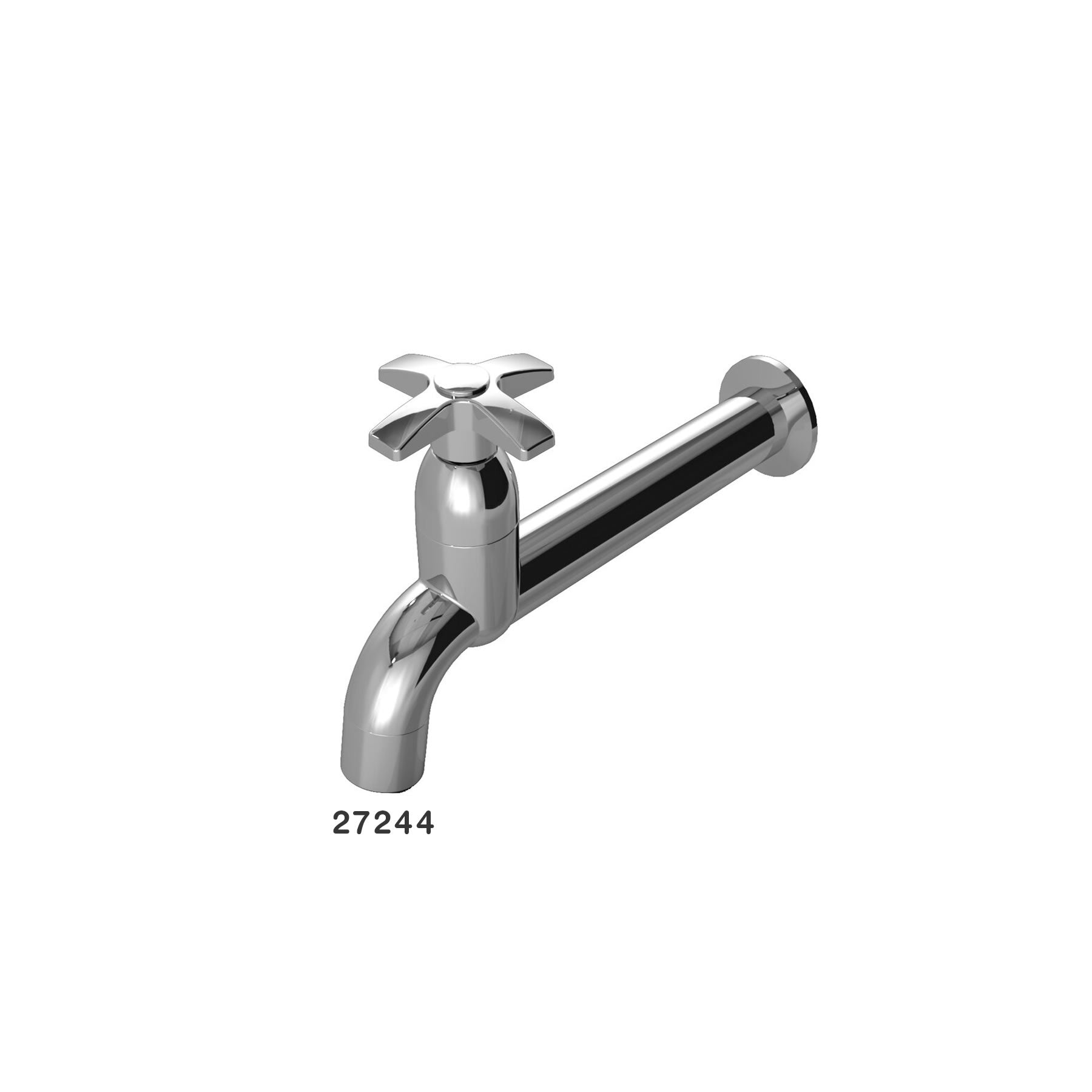 Canilla Para Cocina 1158 ABS Cromado 1/2 C23