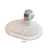 Accesorio Jabonera Pared Acrilica Transparente