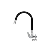 Canilla Para Cocina de Pared 1167 ABS Color Flex Negro Monoc