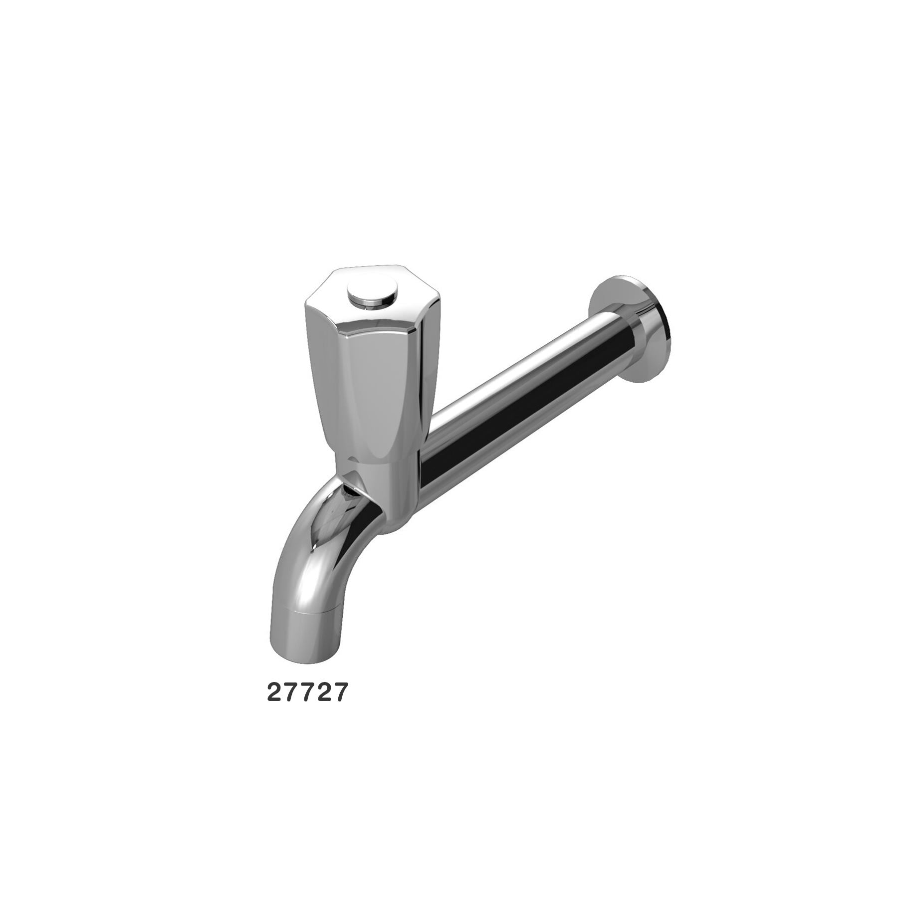 Canilla Para Cocina 1158 Cromado C50 1/4-1/2