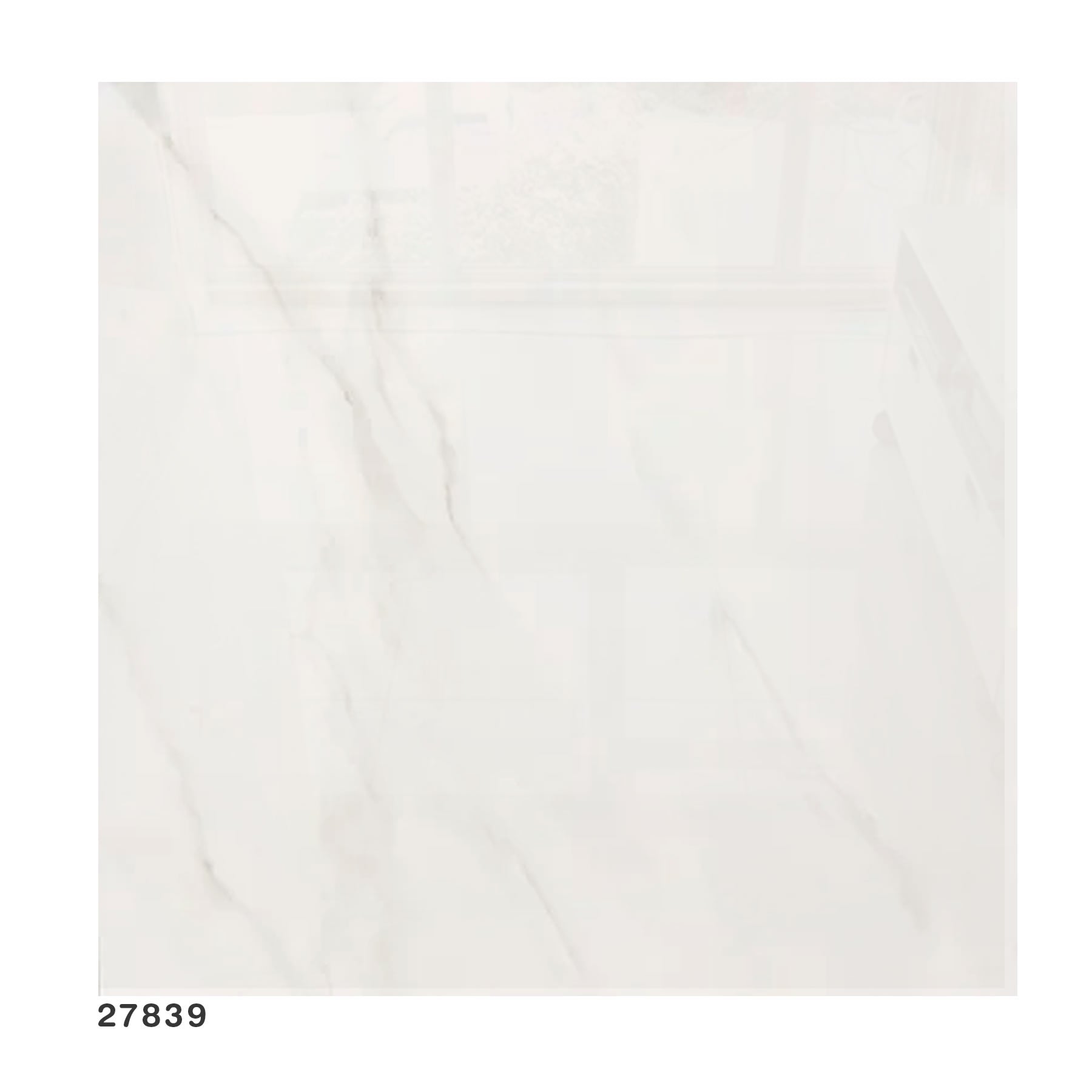 Porcelanato Polido "A" 90X90 Bianco Covelano Ret