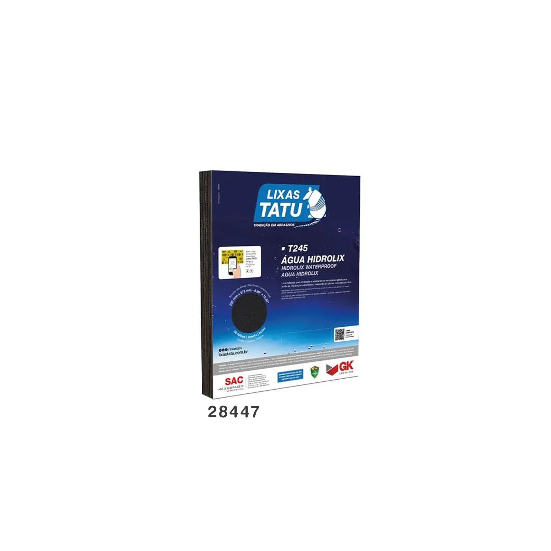 Lijas Tatu De Agua Hidrolix T245-600