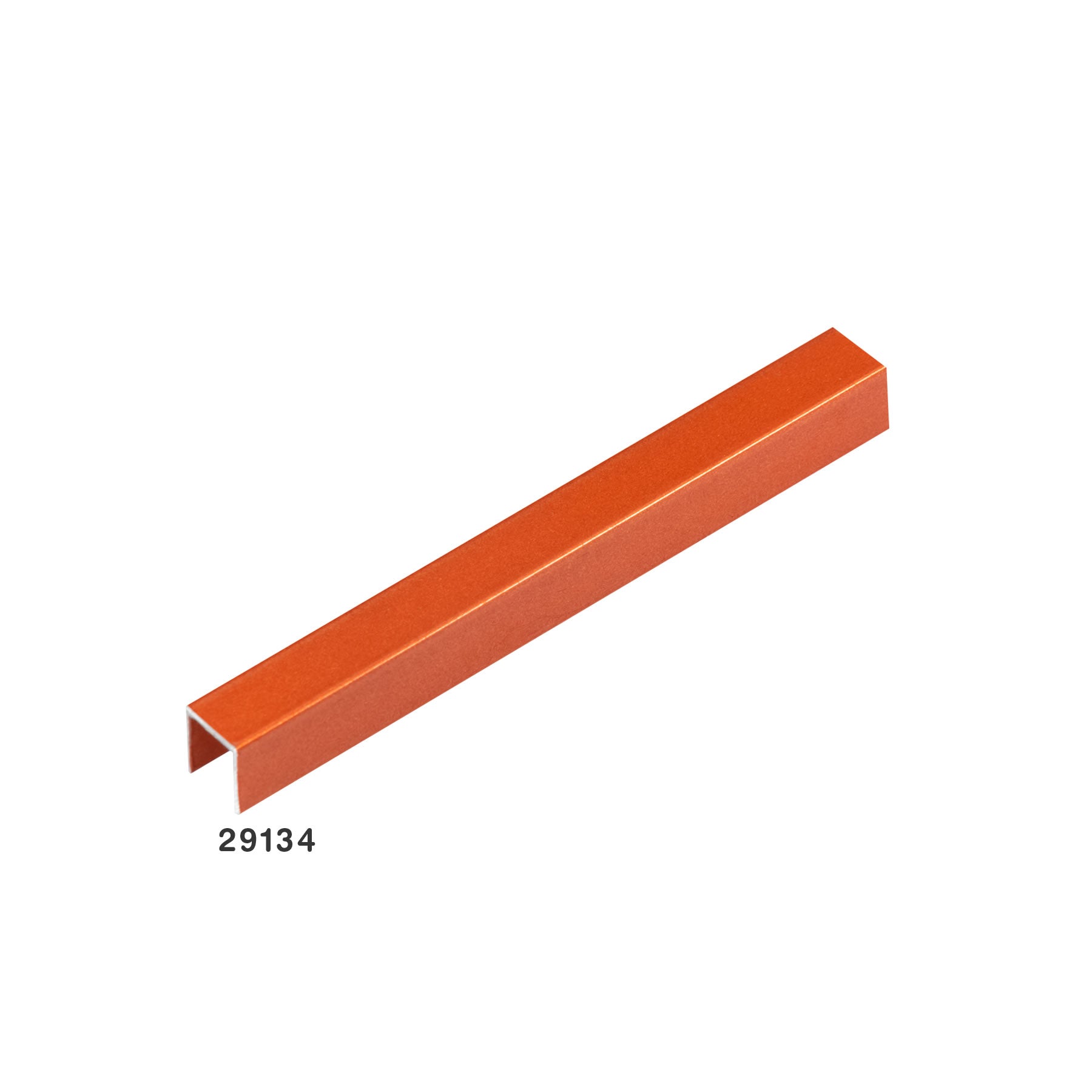Perfil Luxor Cobre 10X10X10MM 3 Metros