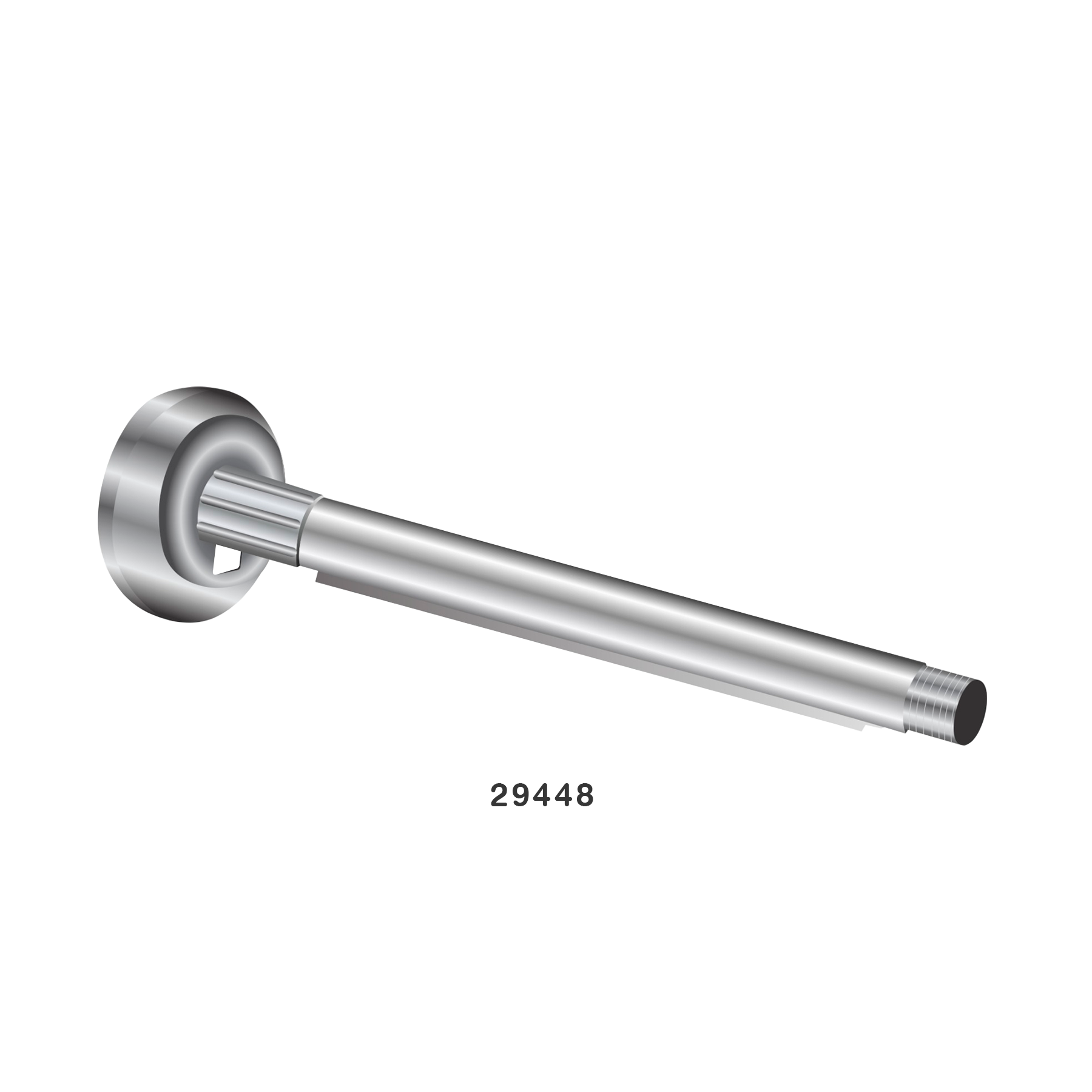 Accesorio Brazo De Ducha 30 CM Cromado