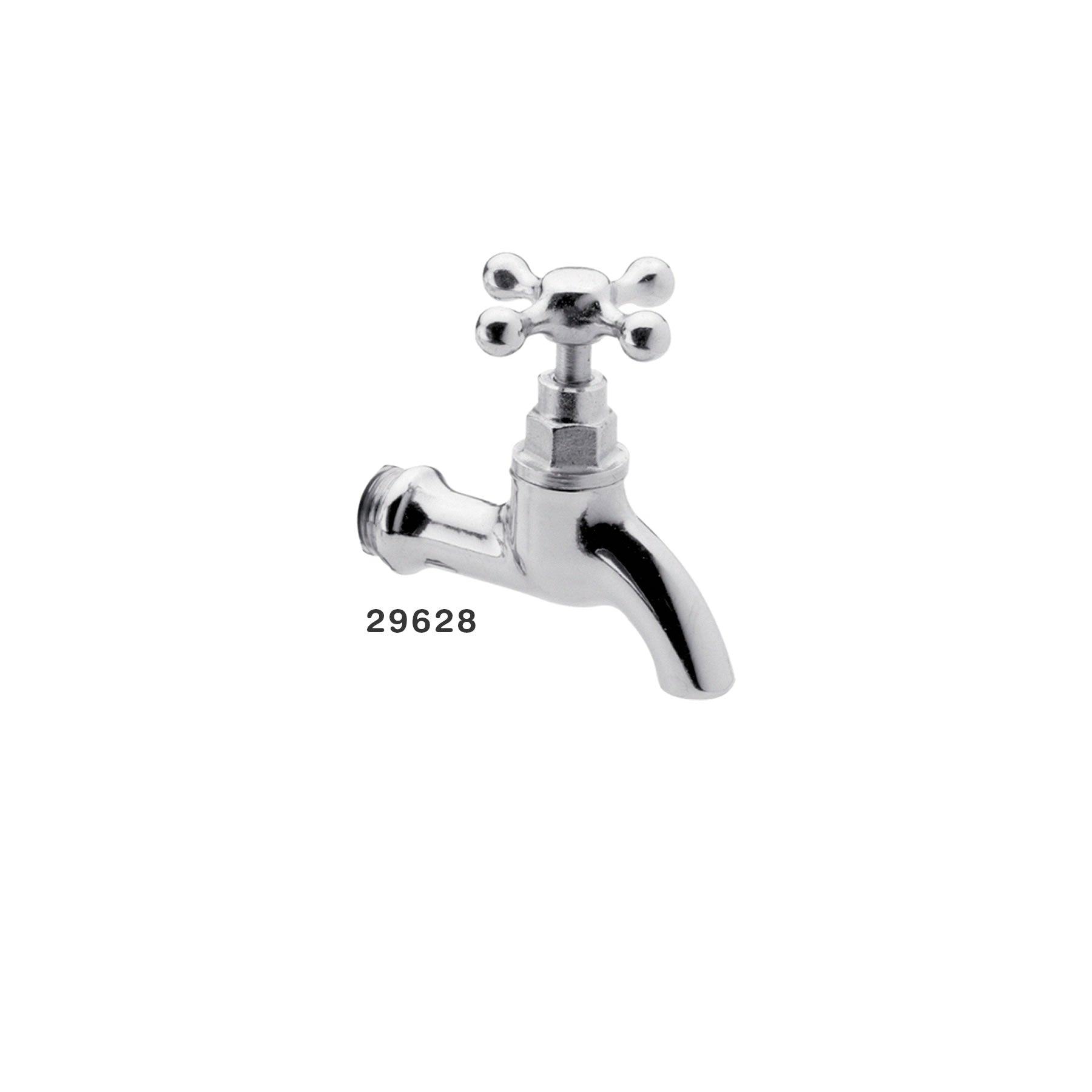 Canilla ABS Jardin 1130 C23 1/2-3/4 DN15 Cromado