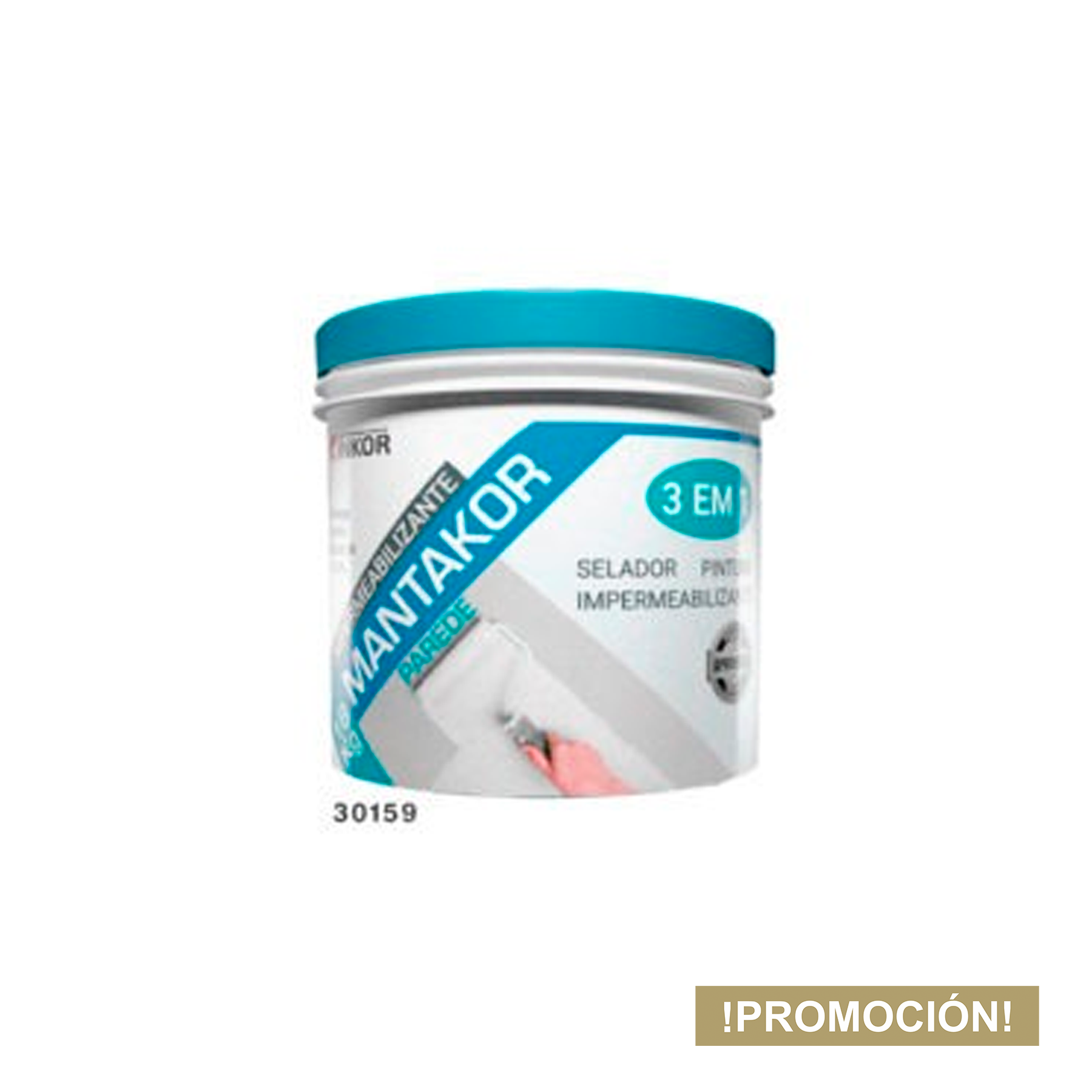 Inkor Impermeabilizante Par Mantakor 18 KG Paja