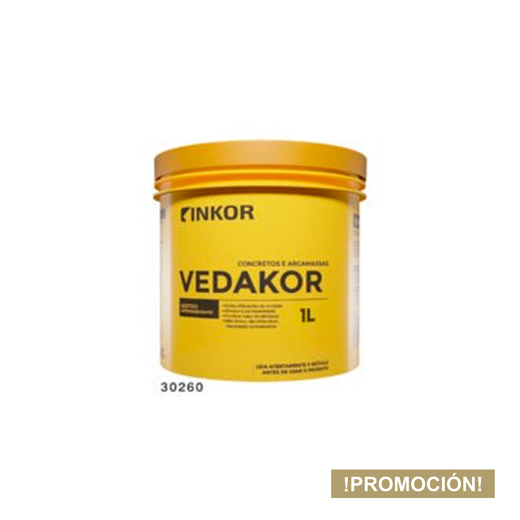 Inkor Impermeabilizante Hidrofugante Vedakor 1 Litro
