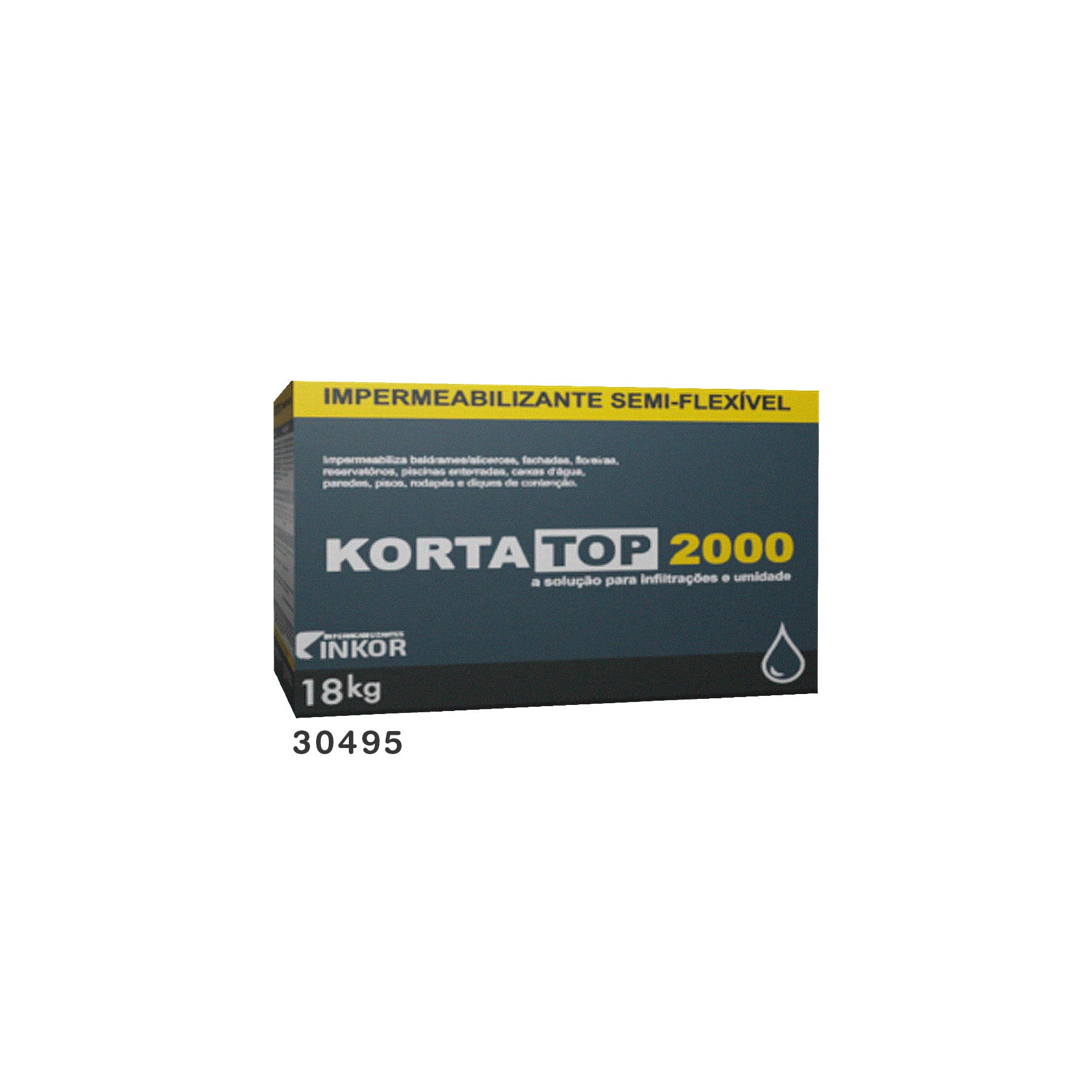 Impermeabilizante Kortatop 2000 Gris 18KG
