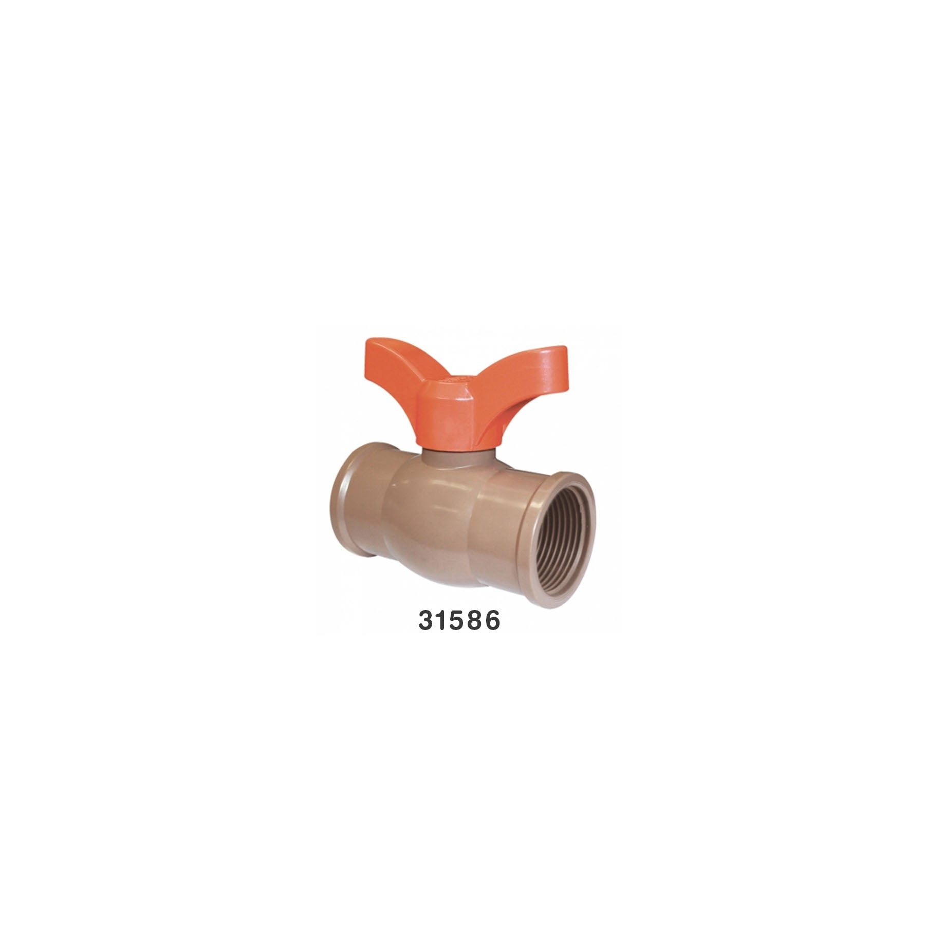 Acc-Registro Esfera Roscable Dr 3/4Pulga