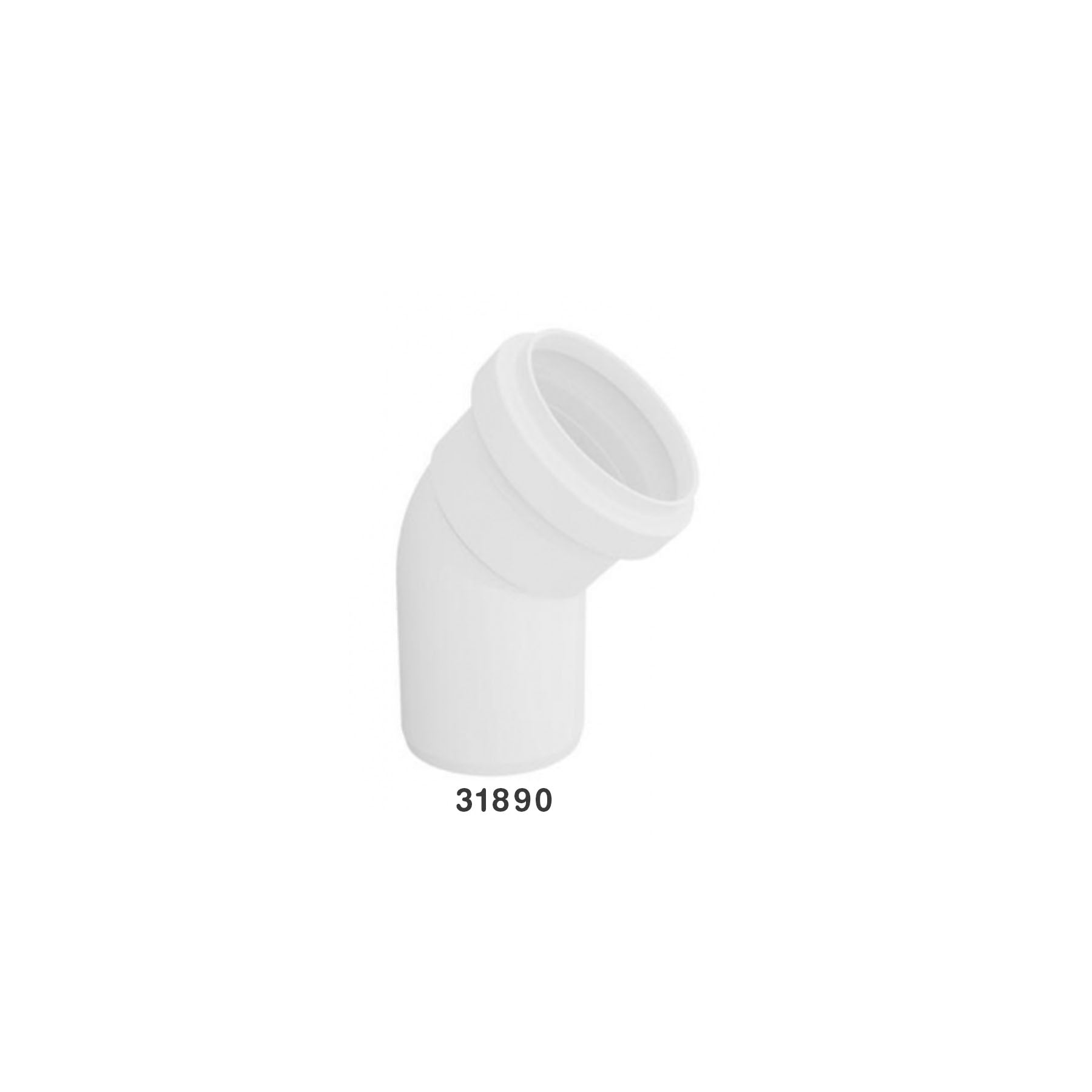 Codo Desague 45G 200MM
