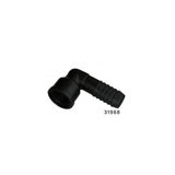 Codo 90G Int Negro Estria 1P