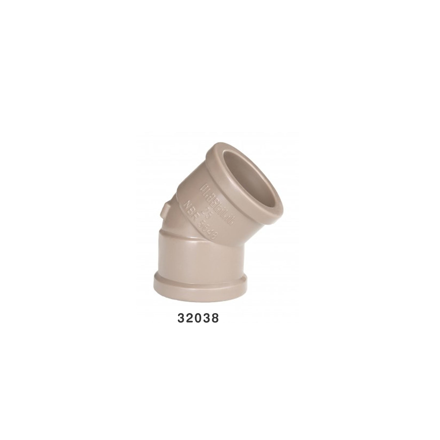 Codo Soldable 45G 32MM