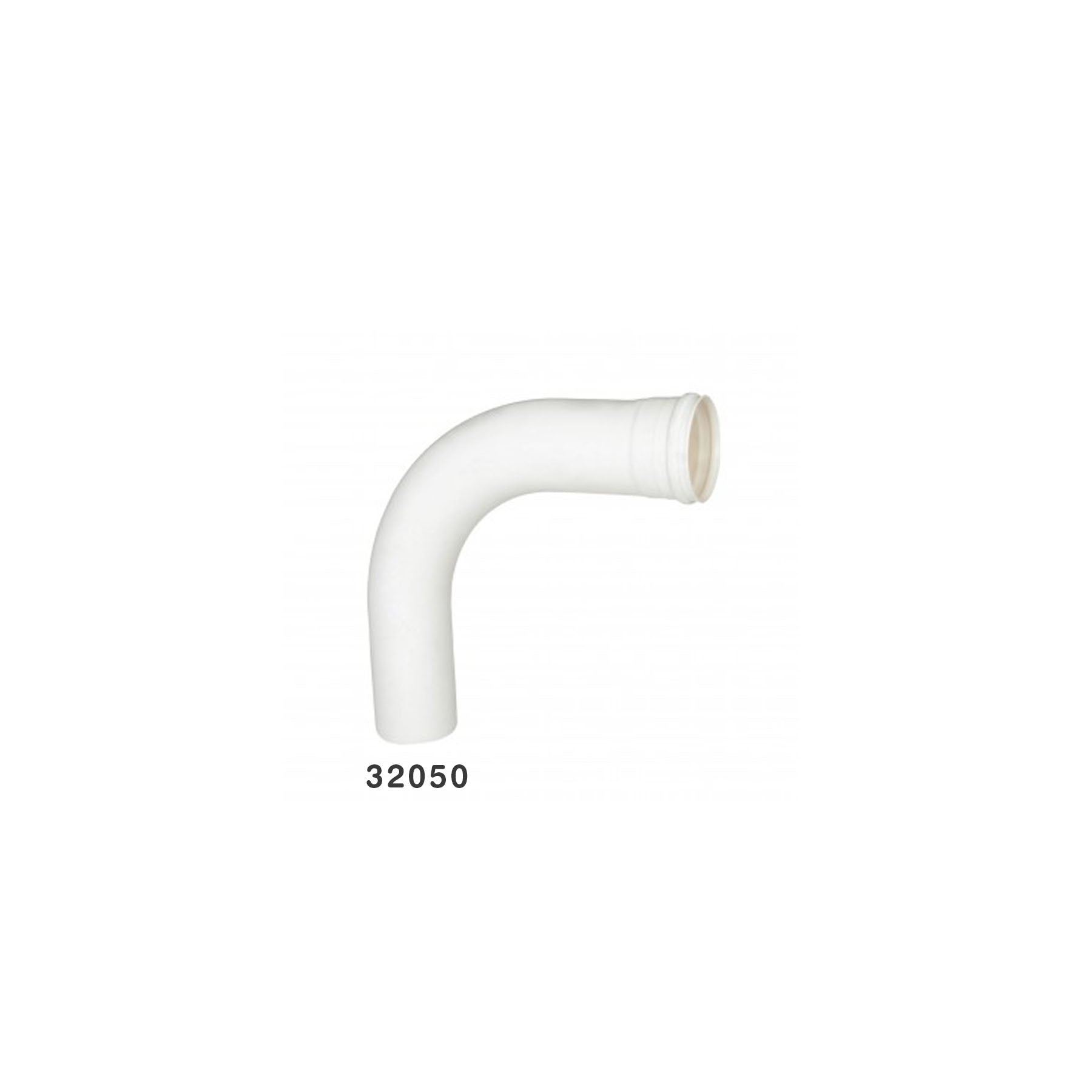 Curva 90G Desague Largo  100MM