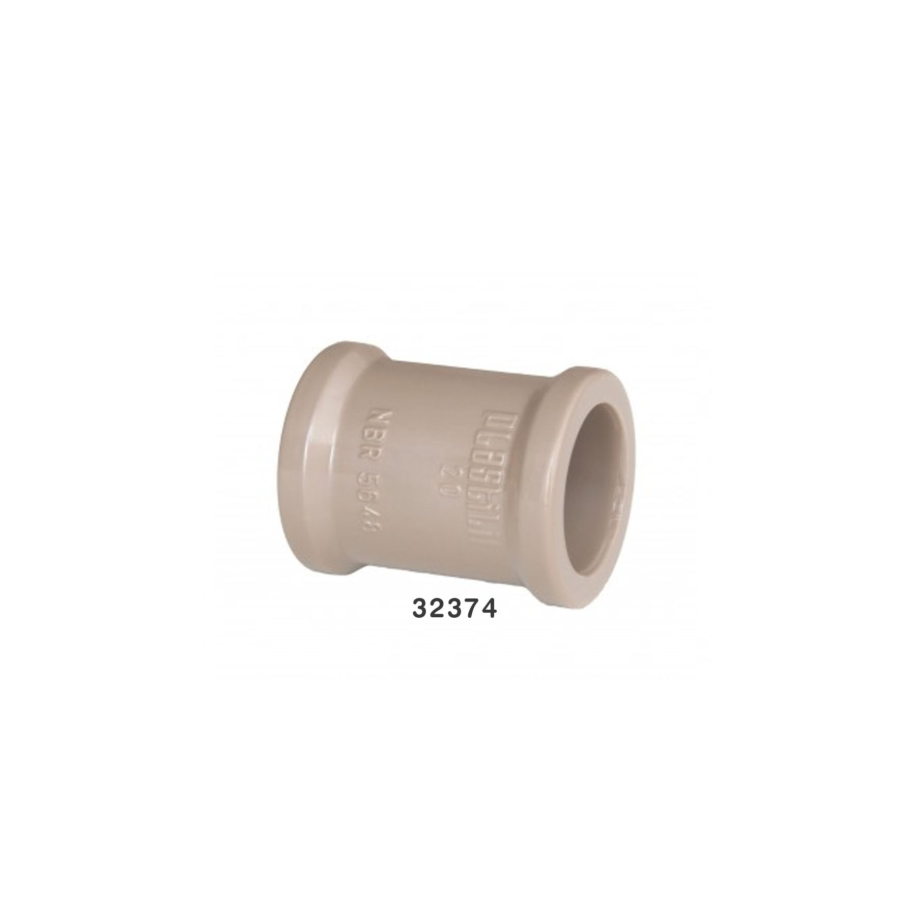 Unión Sencilla Soldable 40MM