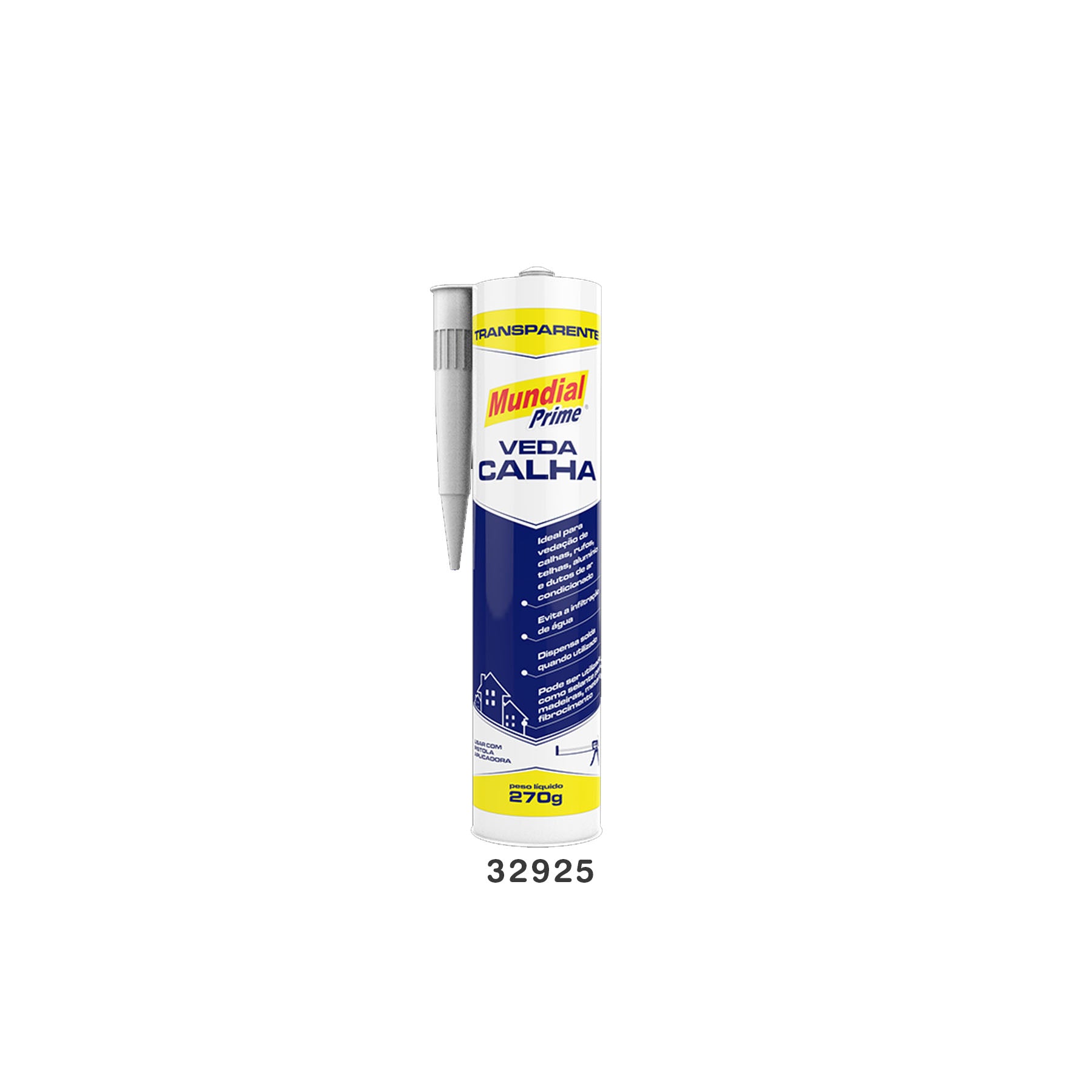 Mundial Veda Calha Prime 270G Transparente