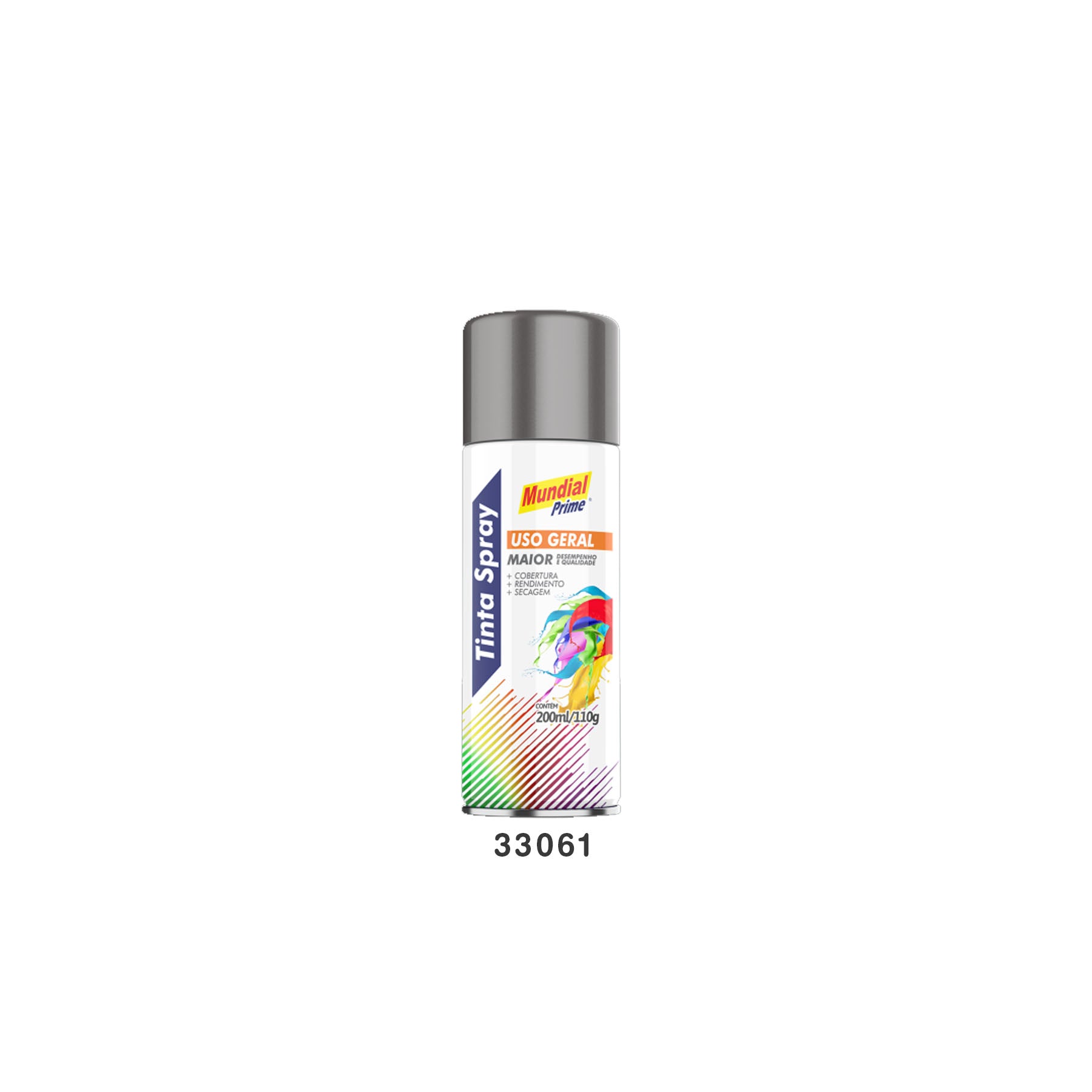 Mundial Pint/Spray A/T Prime/Aluminio 400MMX240G