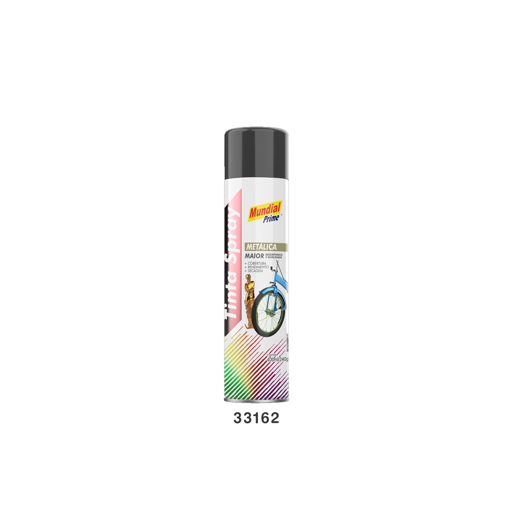MundialL Pint/Spray Met Prime/Grafito 400MMX240G