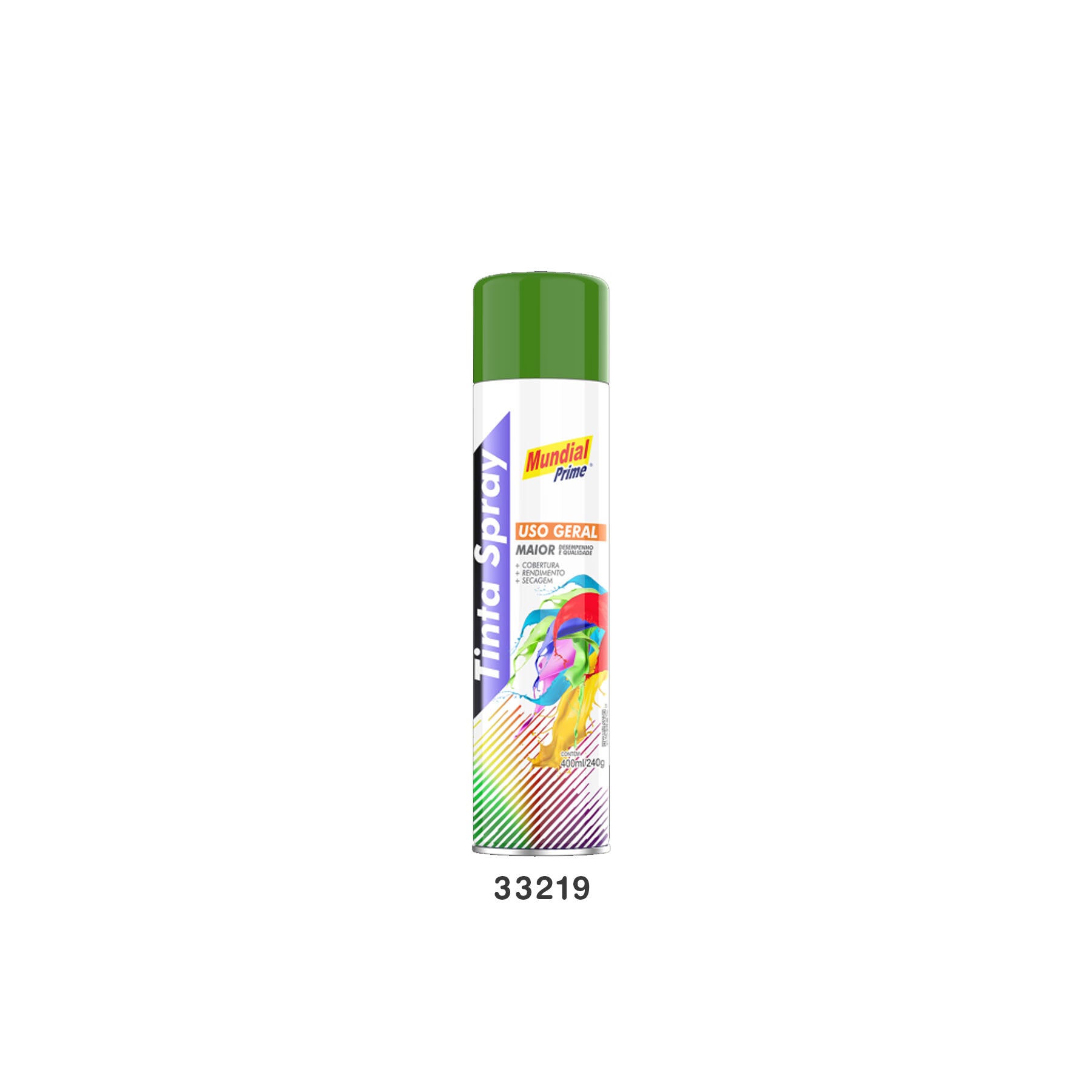 Mundial Pint/Spray UG Prime/Verde Oscuro 400MMX240G