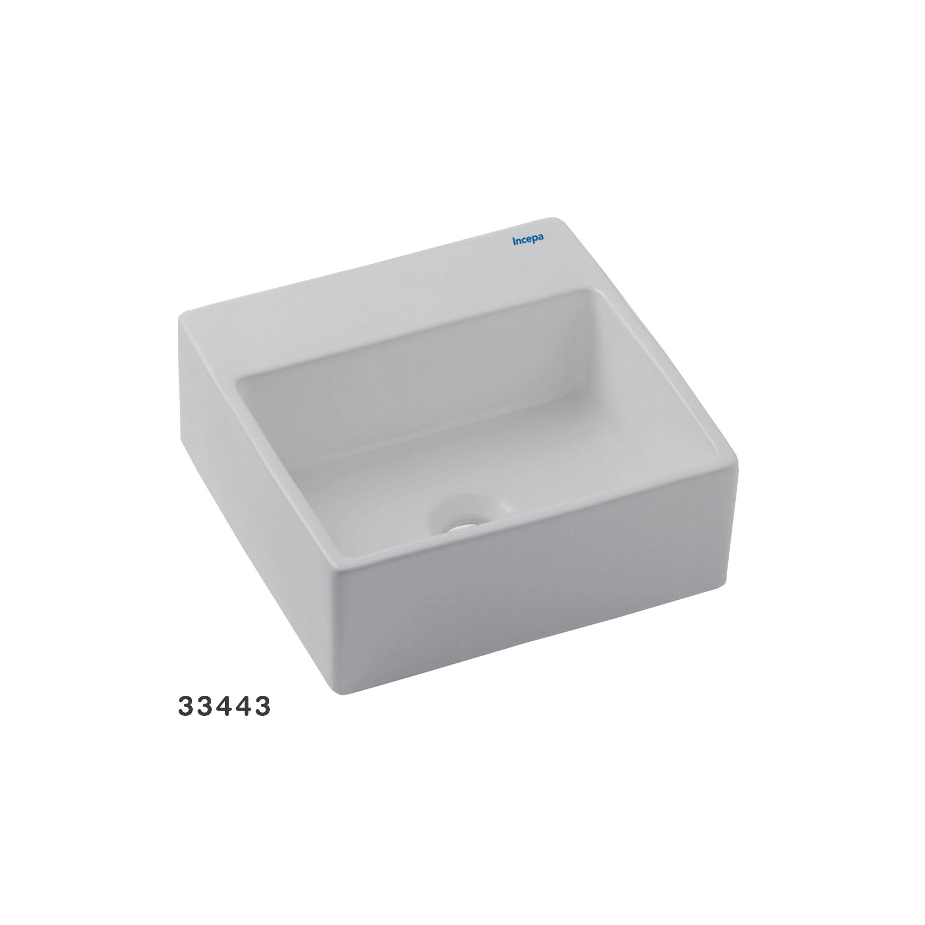 Cuba Apoyo Cuadrado 41X41 Q1 Loft Blanco Matte