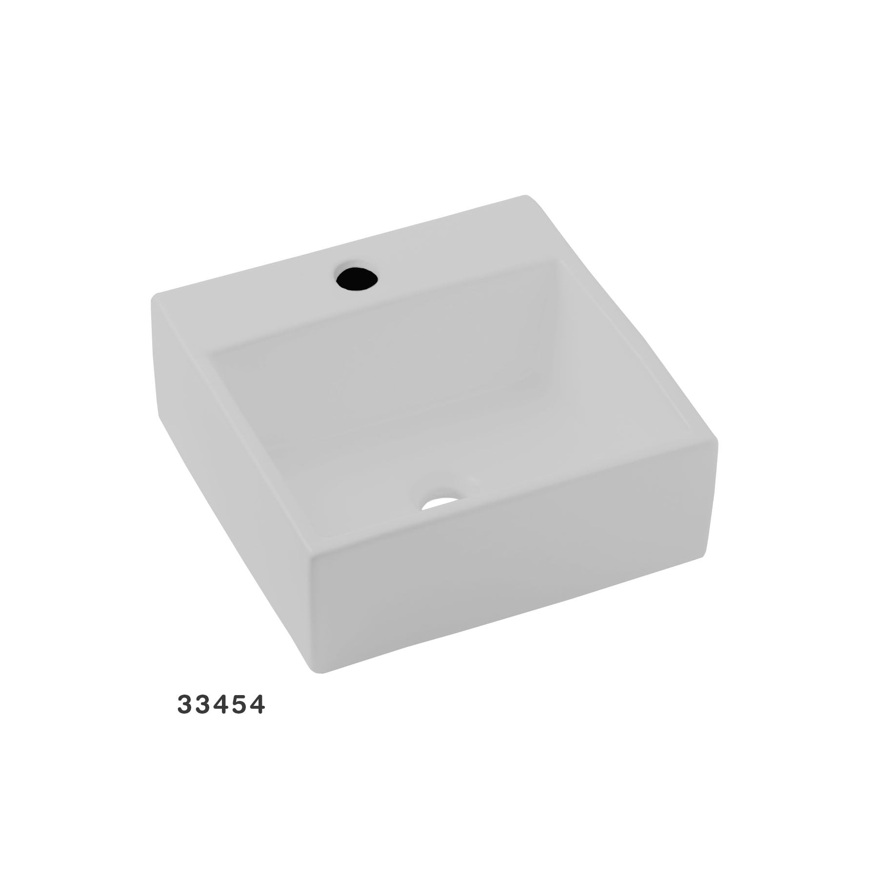 Cuba Apoyo Cuadrado 35X35 Q6 Loft Blanco Matte