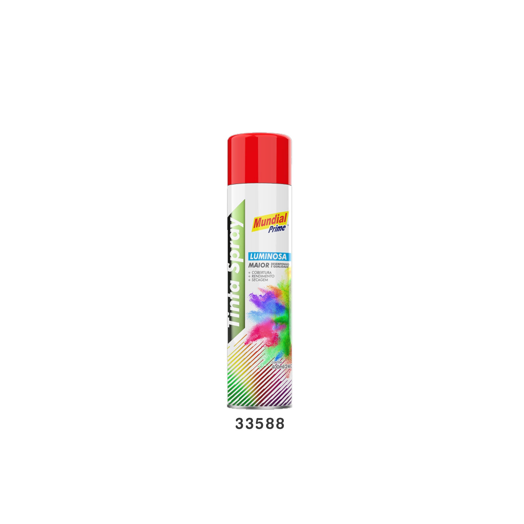 Mundial Pint/Spray Lum Prime/Rojo 400MMX240G