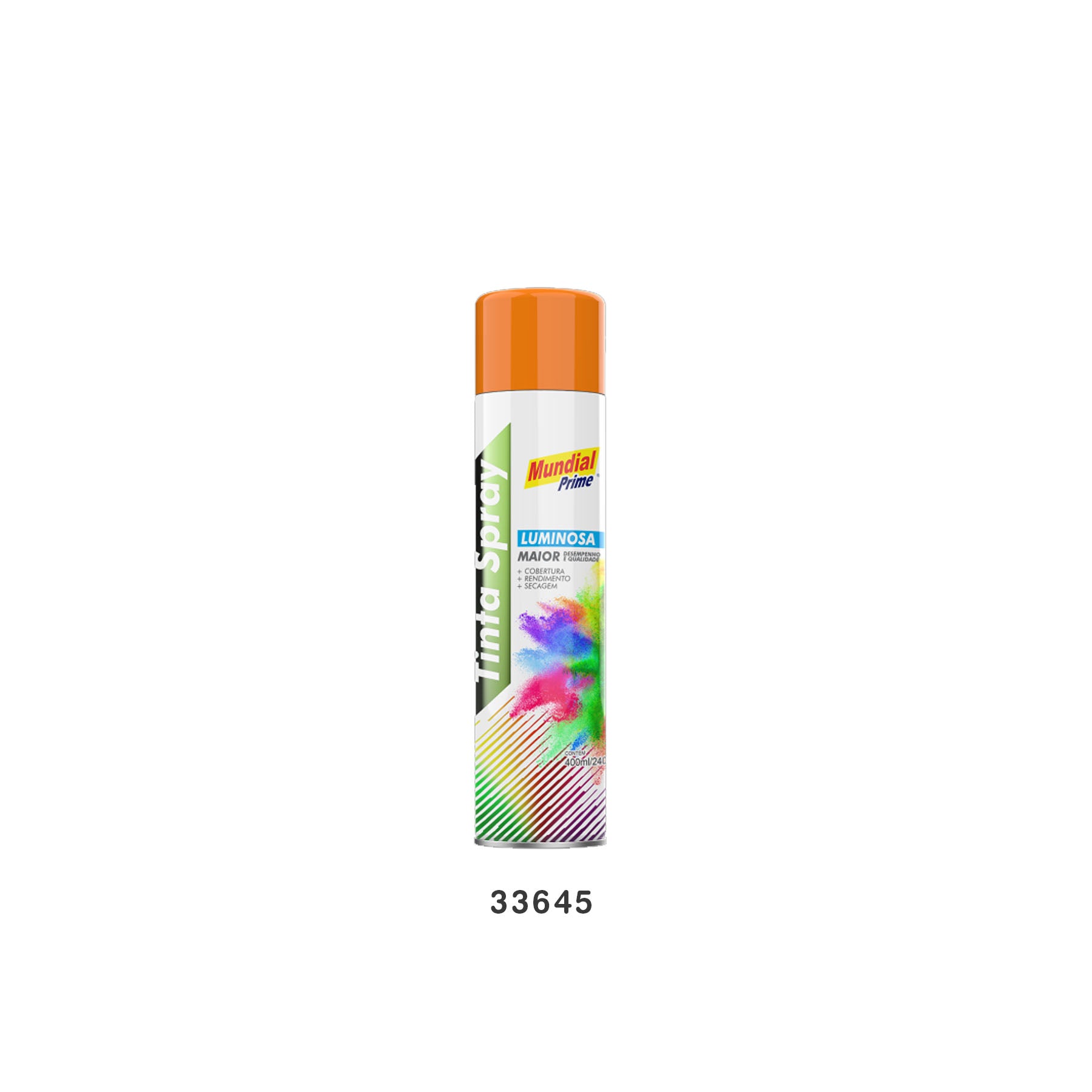 Mundial Pint/Spray Lum Prime/Naranja 400MMX240G