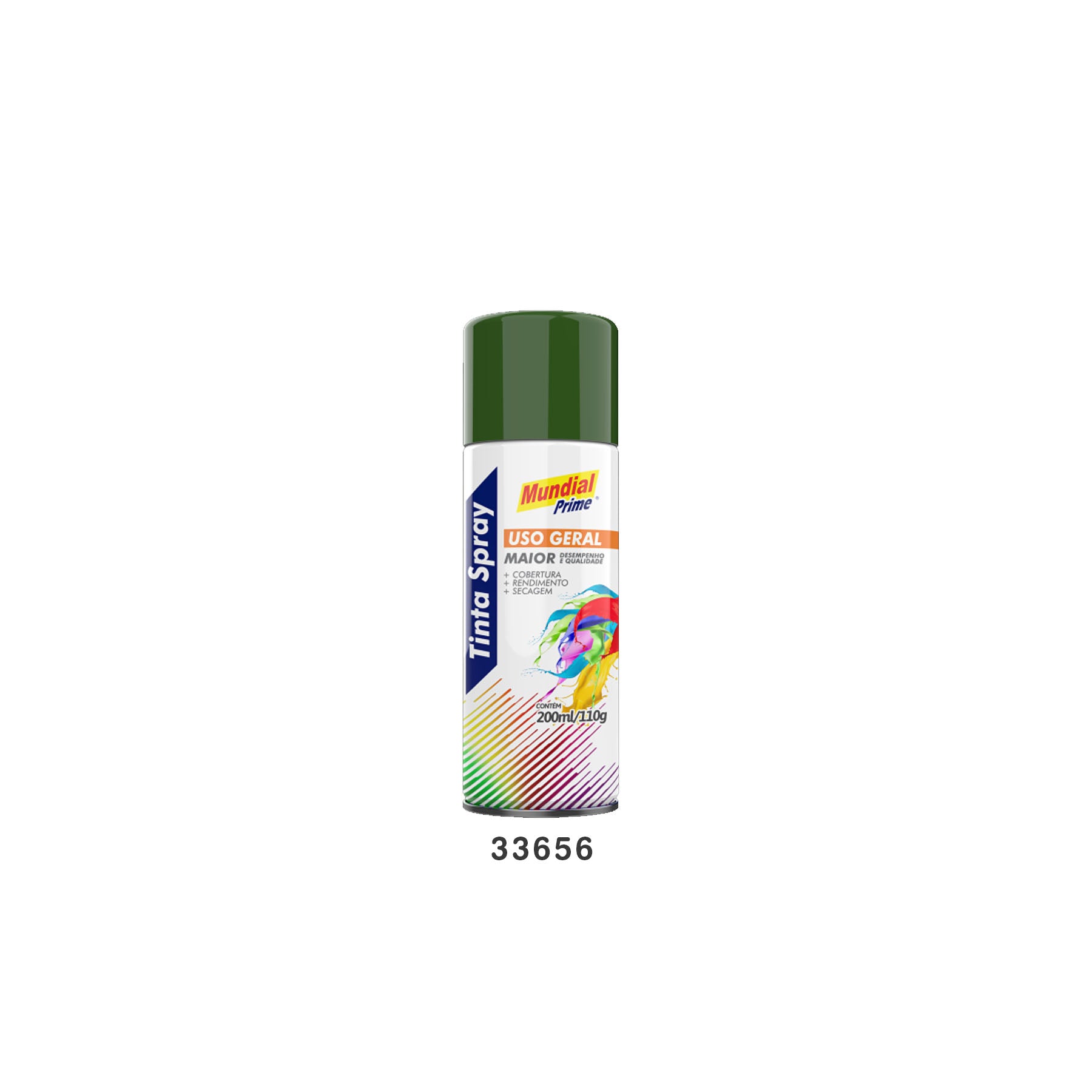 Mundial Pint/Spray UG Prime/Verde 200MMX110G