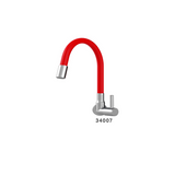 Canilla Para Cocina 1167 Color Flex Rojo 1/4-1/2 DN15