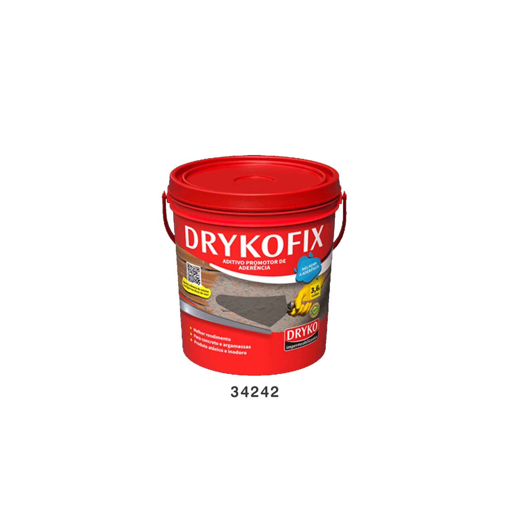 Drykofix Adhesivo Chapisco 18 Litros