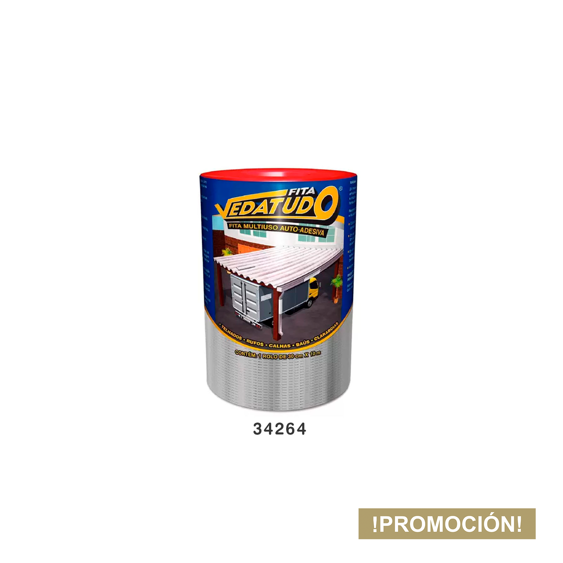 Drykofix Aluminio Membrana 30CMX10MM