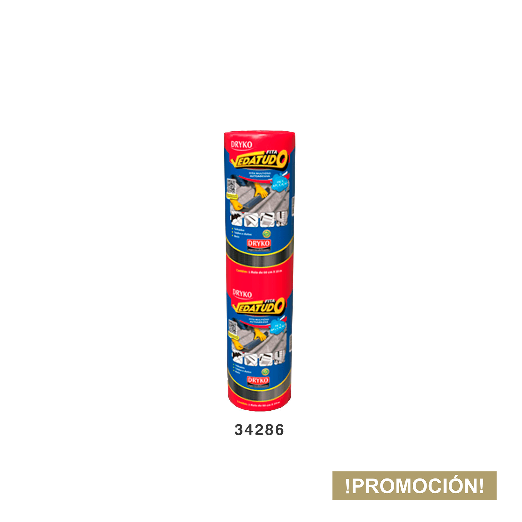 Drykofix Aluminio Membrana 60CMX10MM