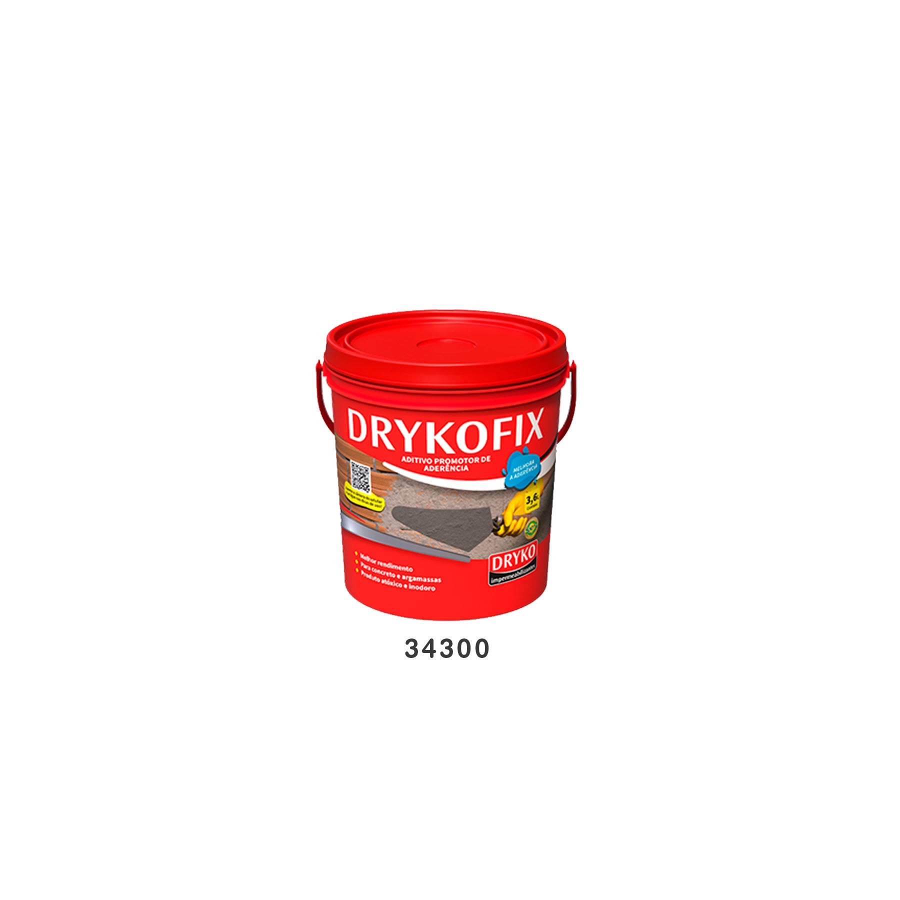 Drykofix Aditivo Promotor De Adherencia 3,6 Litros