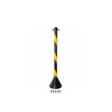 Plastcor Desmont Pedestal Plas Negro/Amarillo 90CM