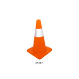 Plastcor Cono Senhalizador Naranja/Blanco 50CM Reflector