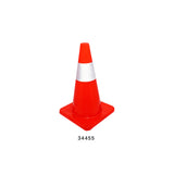 Plastcor Cono Puntera Rojo Con Blanco Reflectivo