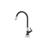Canilla Cocina/Mesa 1168 ABS C.Flex Negro 1/2-1/4 C70