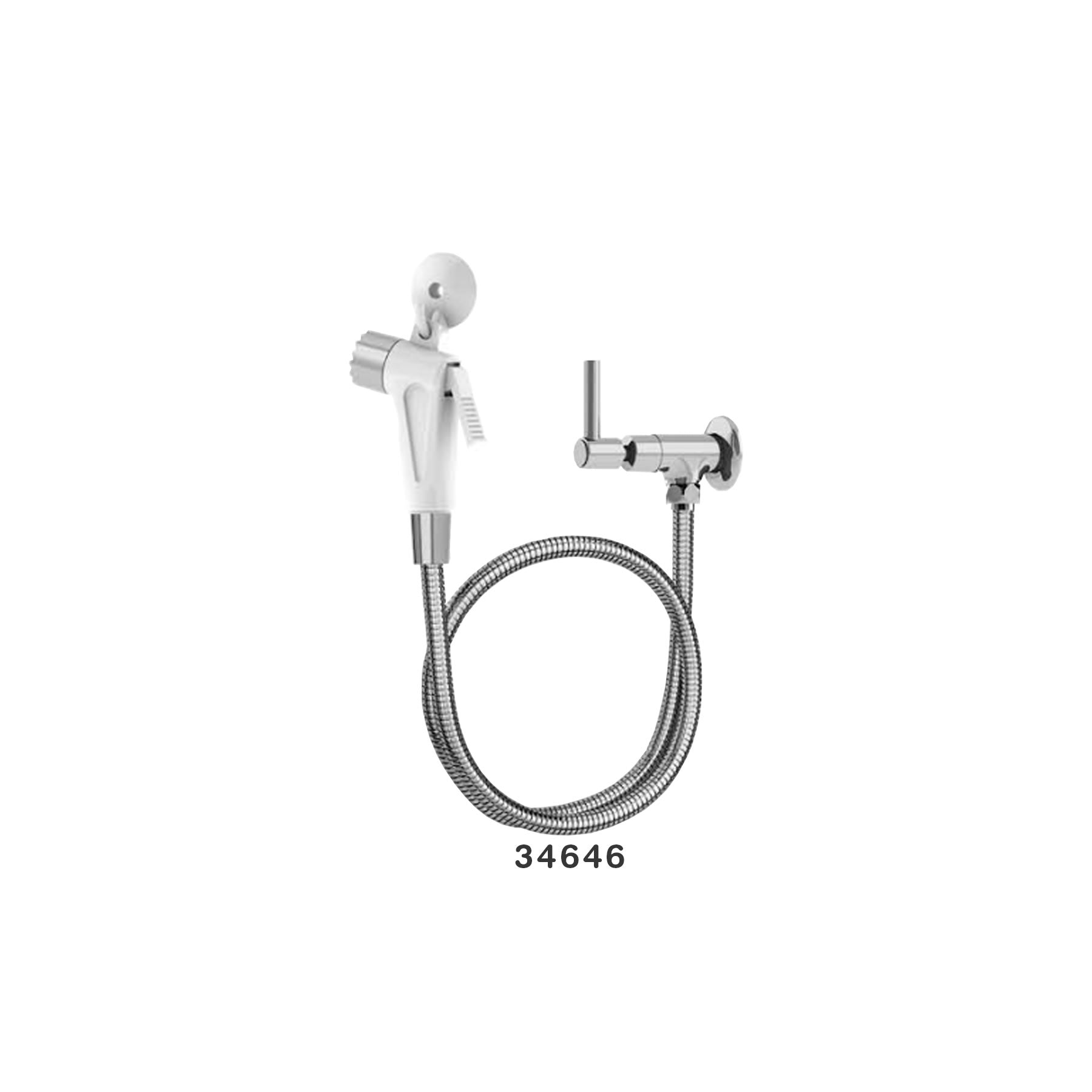 Ducha Higienica C70 ABS GAT ABS 1/4 Volta 1/2 Cromado
