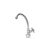 Canilla Cocina/Mesa 1168 ABS 1/4-1/2 Cromado C33
