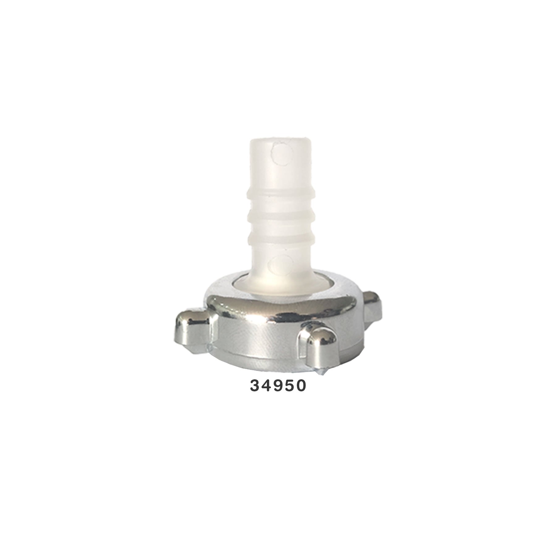 Accesorio Pico Para Manguera 3/4 Cromado