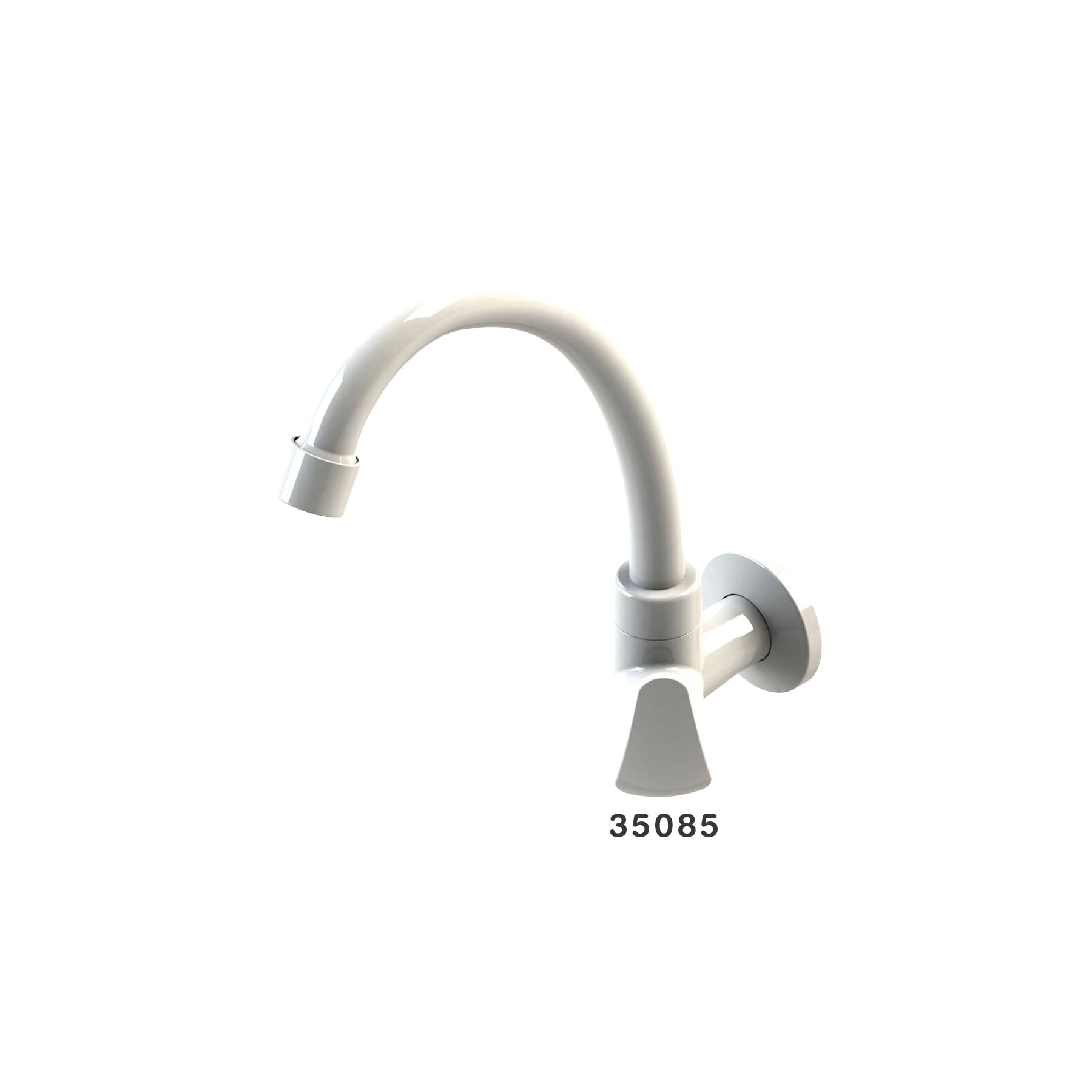 Canilla Para Cocina 1167 ABS B.A 1/4-1/2 Blanco