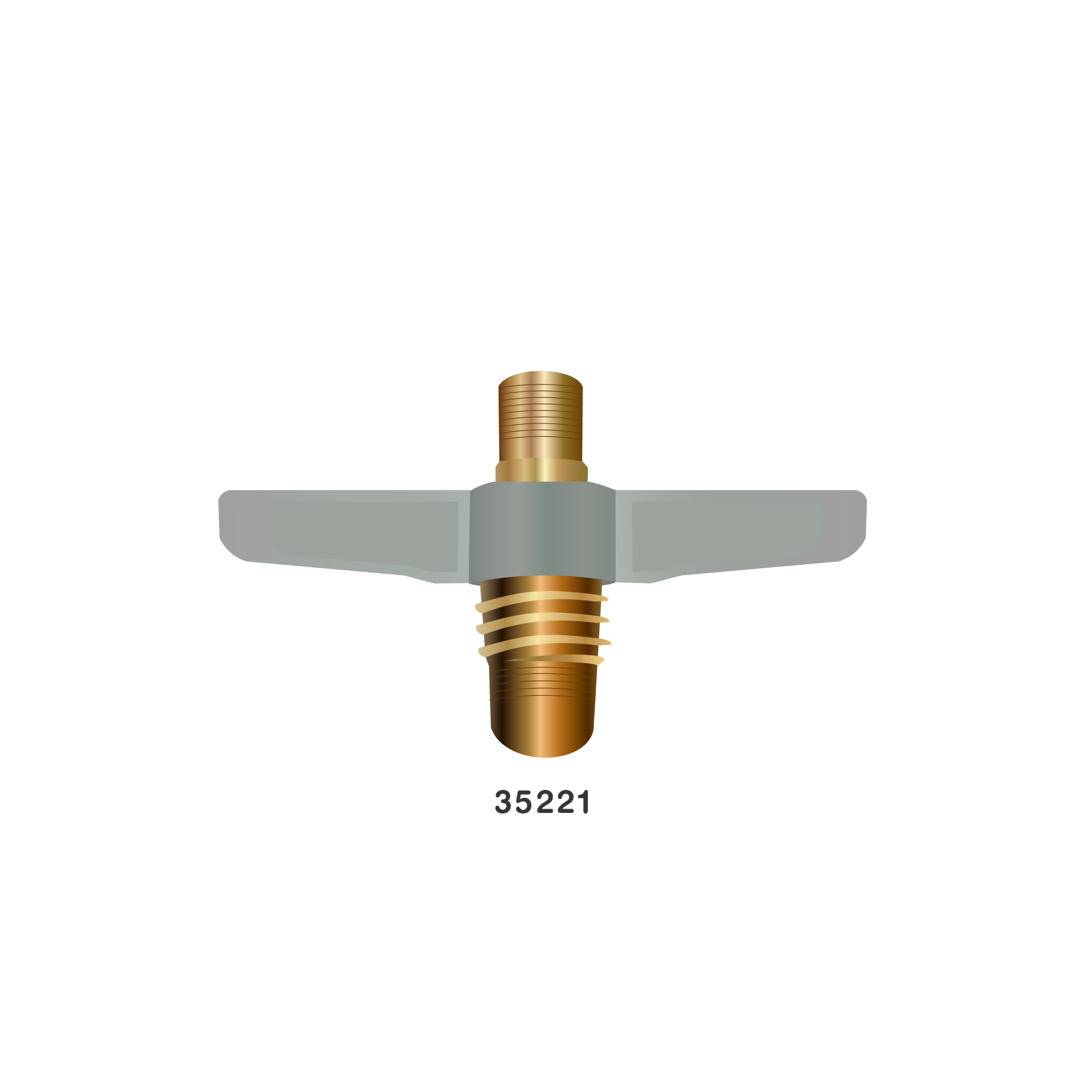 Formagas Conexion Para Gas 1KG 3/8 Mariposa ARG